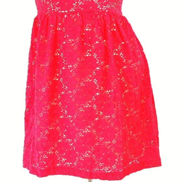 Modcloth Roses Lace Sleeveless Skater Dress NEW - Picture 7 of 8